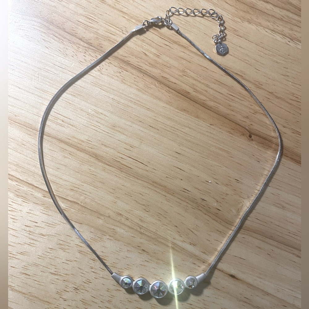 Touchstone Aurora Borealis necklace